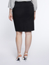 Pencil skirt with front zip image number 1