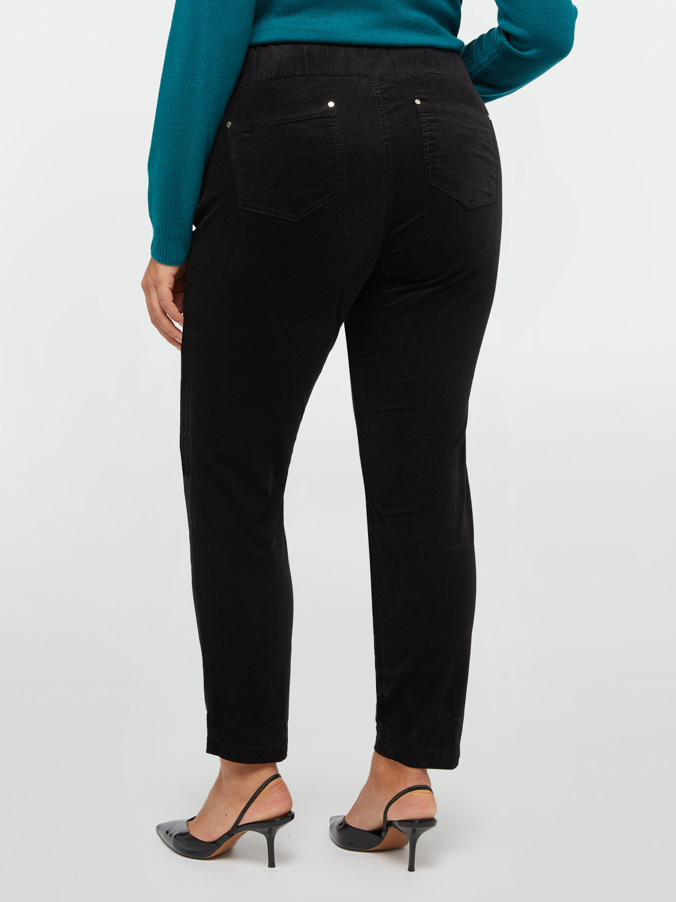 Velvet jeggings image number 1