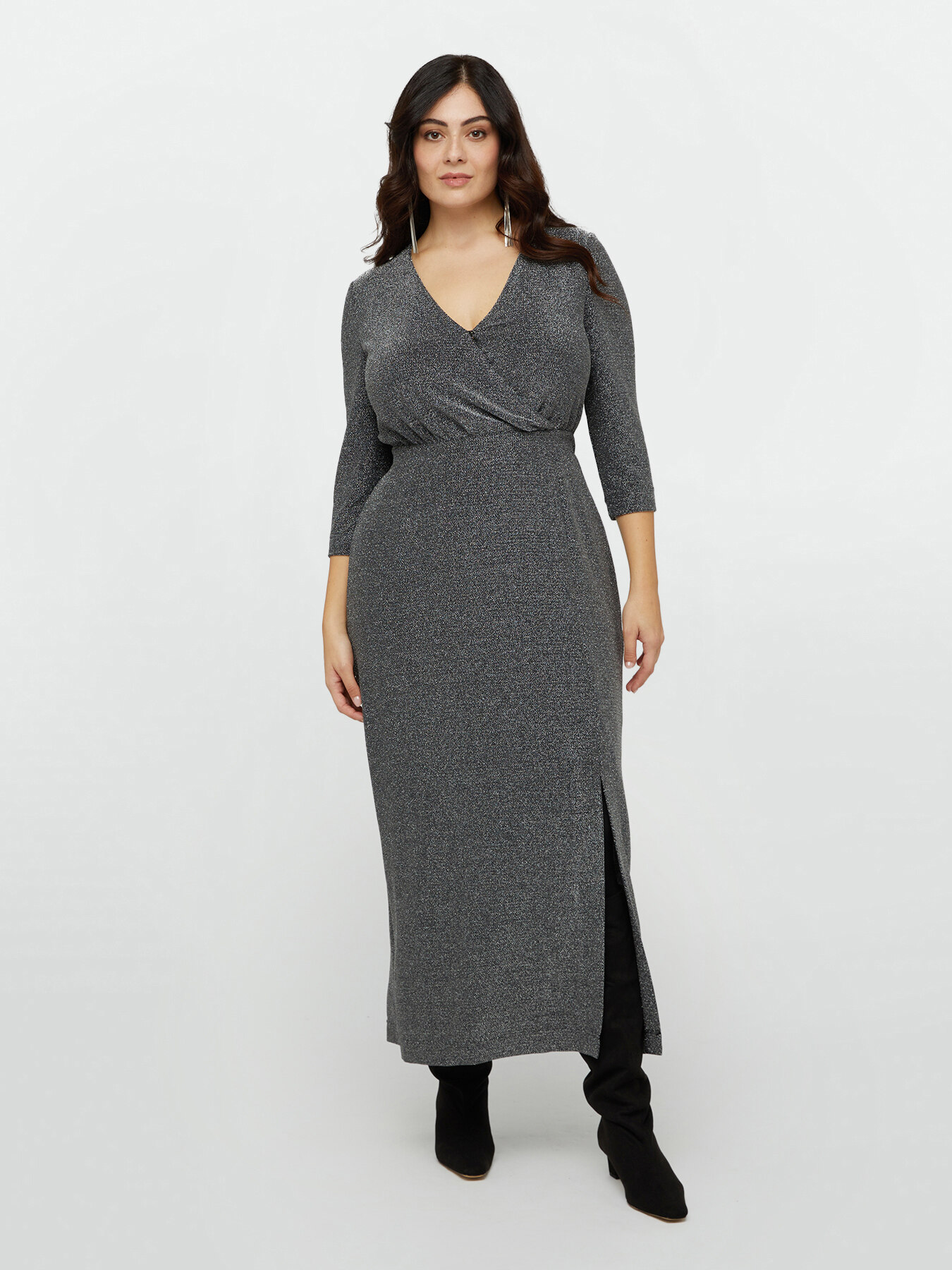 Vestido largo l&uacute;rex image number 2