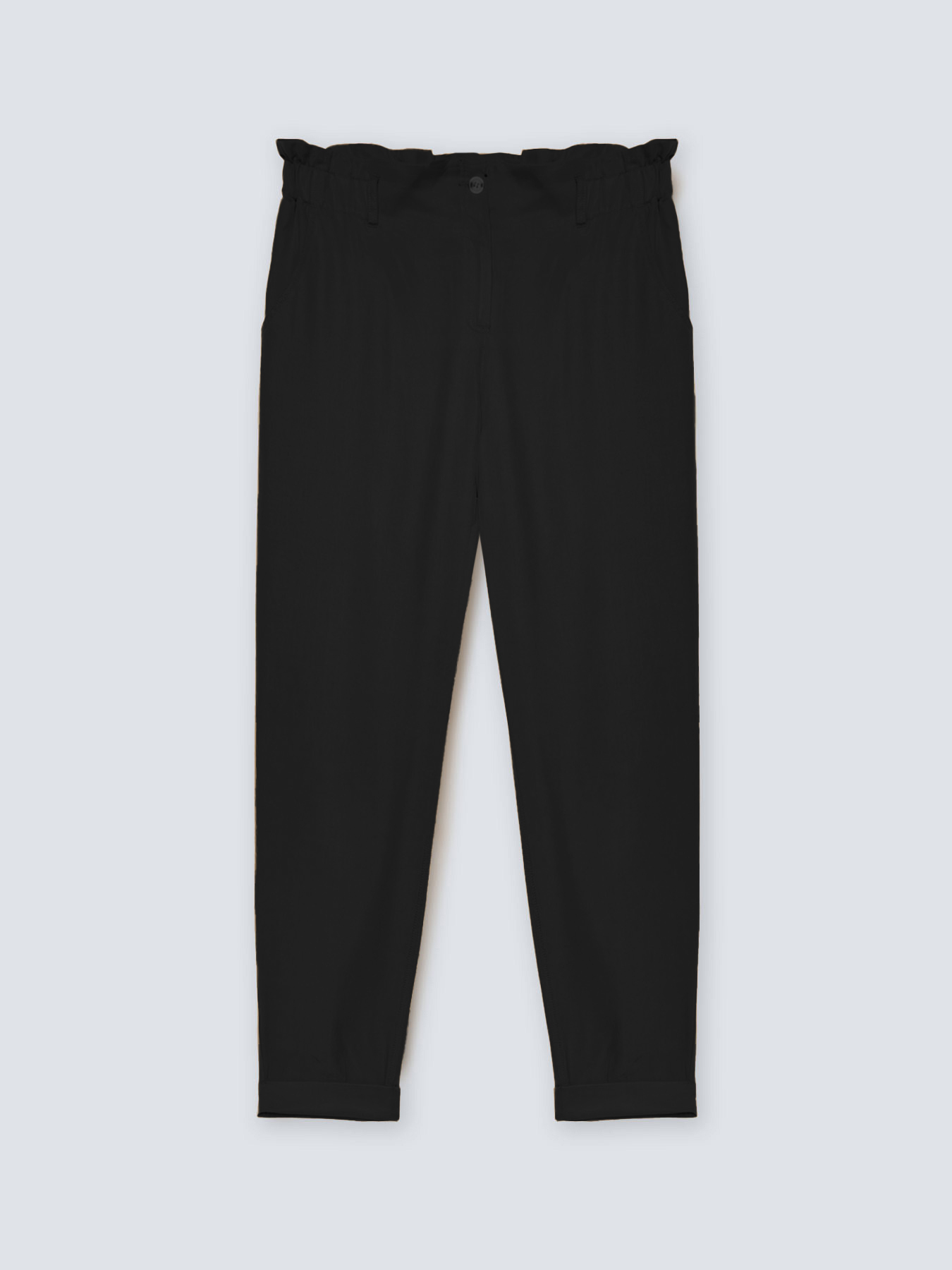 Straight-leg tencel trousers image number 3