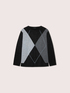 Rundhalspullover mit Argyle-Muster image number 4
