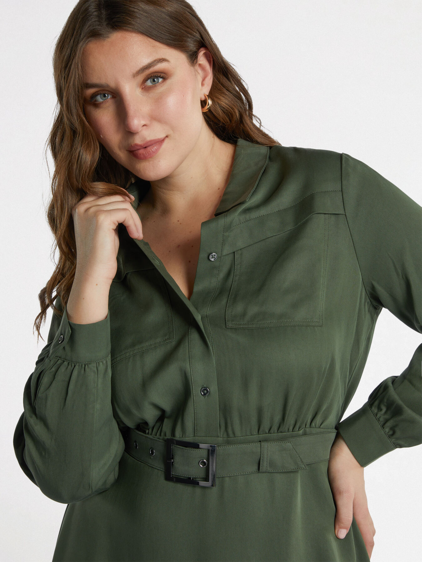 Kleid mit TENCEL&trade;-Fasern image number 2