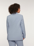 Blazer with striped lining image number 1