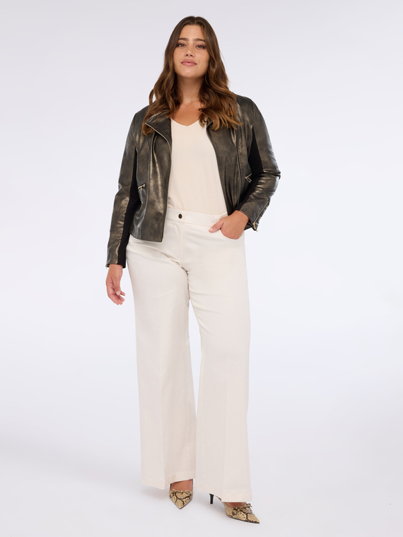 Pantalon &agrave; jambes larges