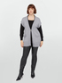 LENZING&trade; ECOVERO&trade; viscose two-tone cardigan image number 2