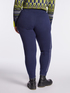 Pantaloni in maglia con bordi lurex image number 1