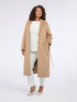 Long coat with belt image number 1
