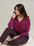 Pullover mit Lurex-Streifen image number 0