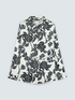Hemd aus Satin mit Blumendruck image number 4