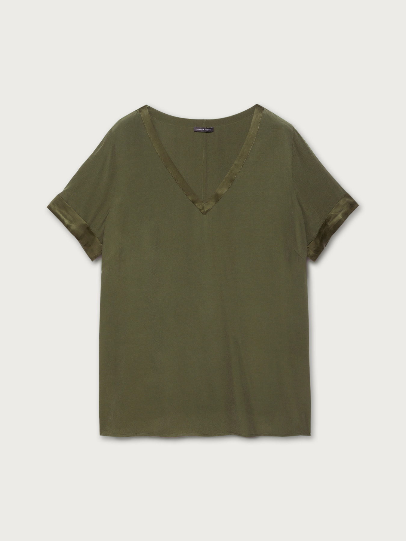 Weite Bluse aus Viskose image number 3