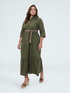 Power viscose shirt dress image number 2