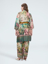 Kimono with print and belt image number 2