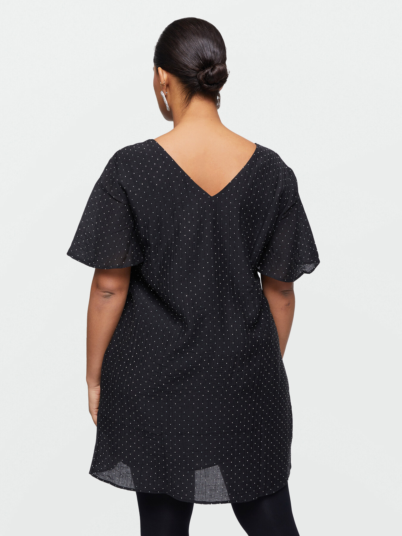 Robe courte avec strass image number 1