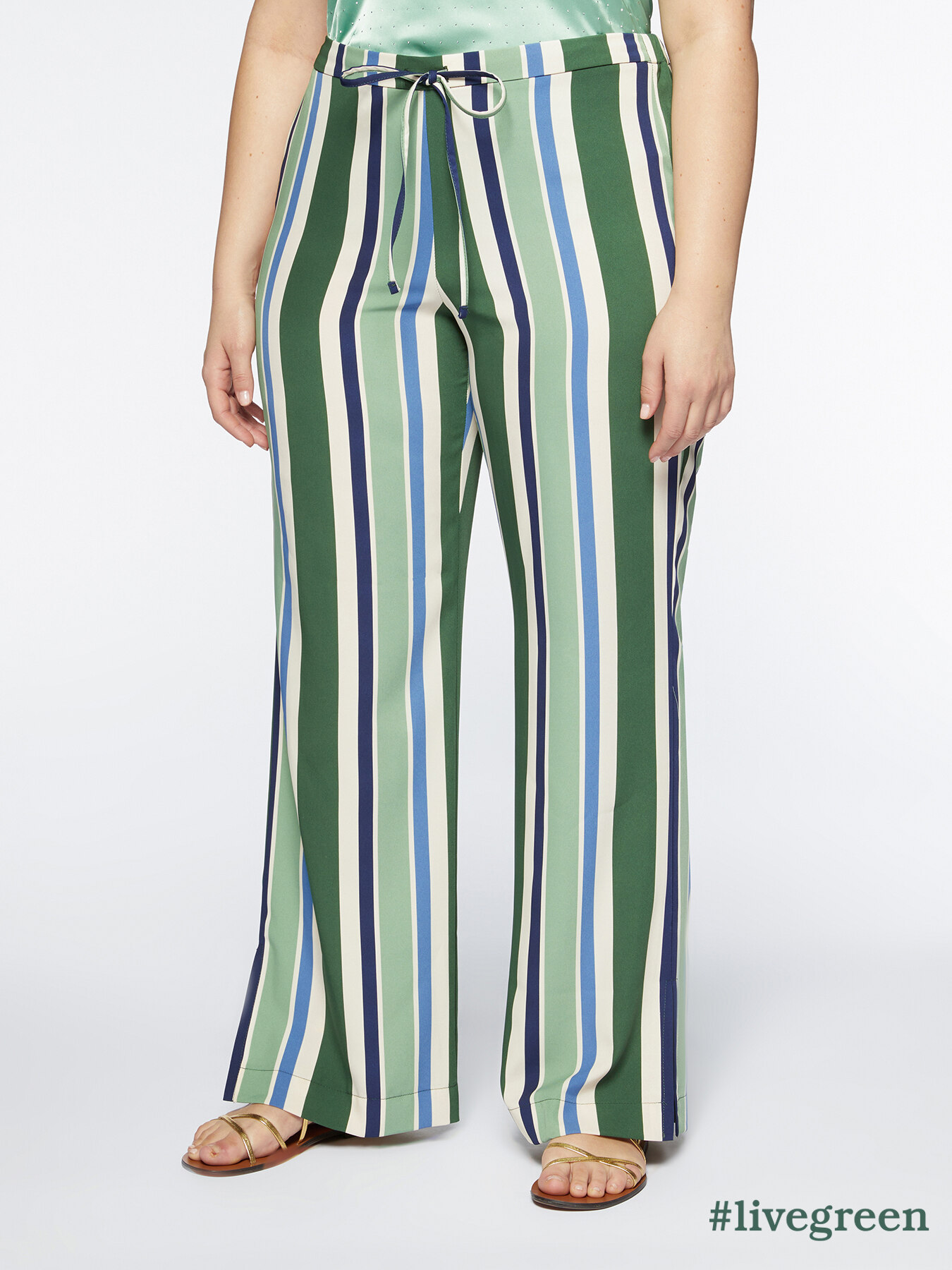 Striped trousers image number 0