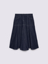 Long denim skirt image number 6