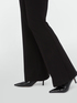 LENZING&trade; ECOVERO&trade; viscose flared trousers image number 3