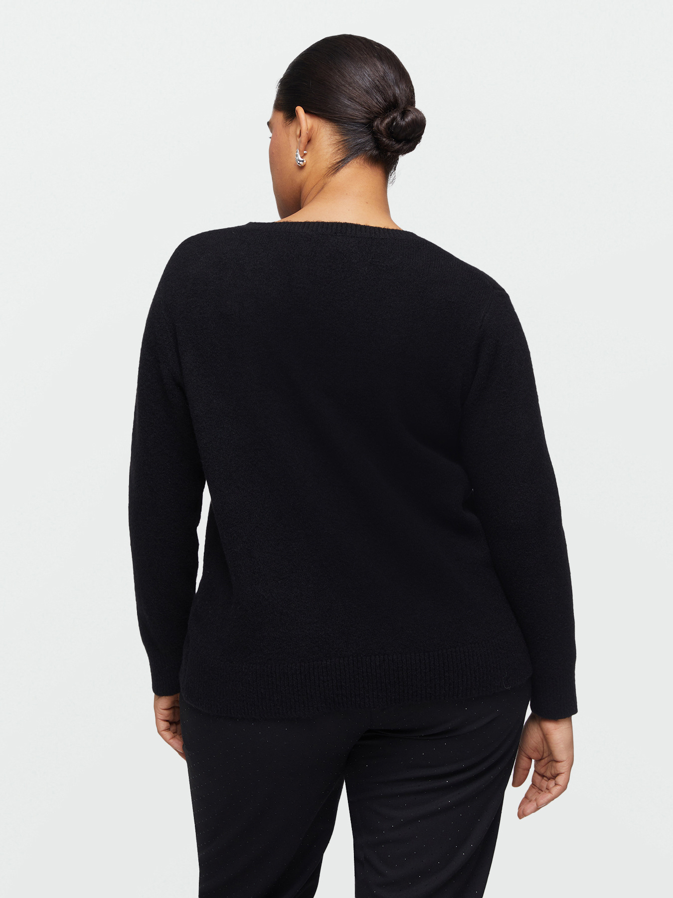 Sweater with embroidered constellations image number 1