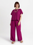 Pantalon en satin opaque image number 2