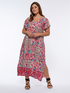 Langes Kleid mit Ikat-Druck image number 2