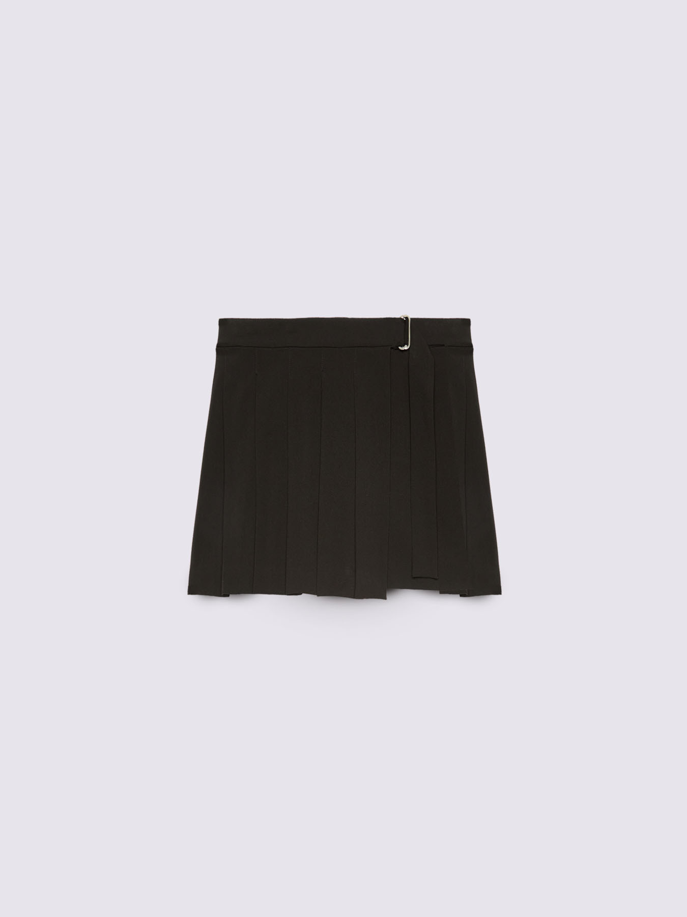 Pleated mini skirt image number 4