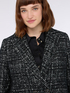 Cappotto tessuto boucl&eacute; in misto lana image number 4