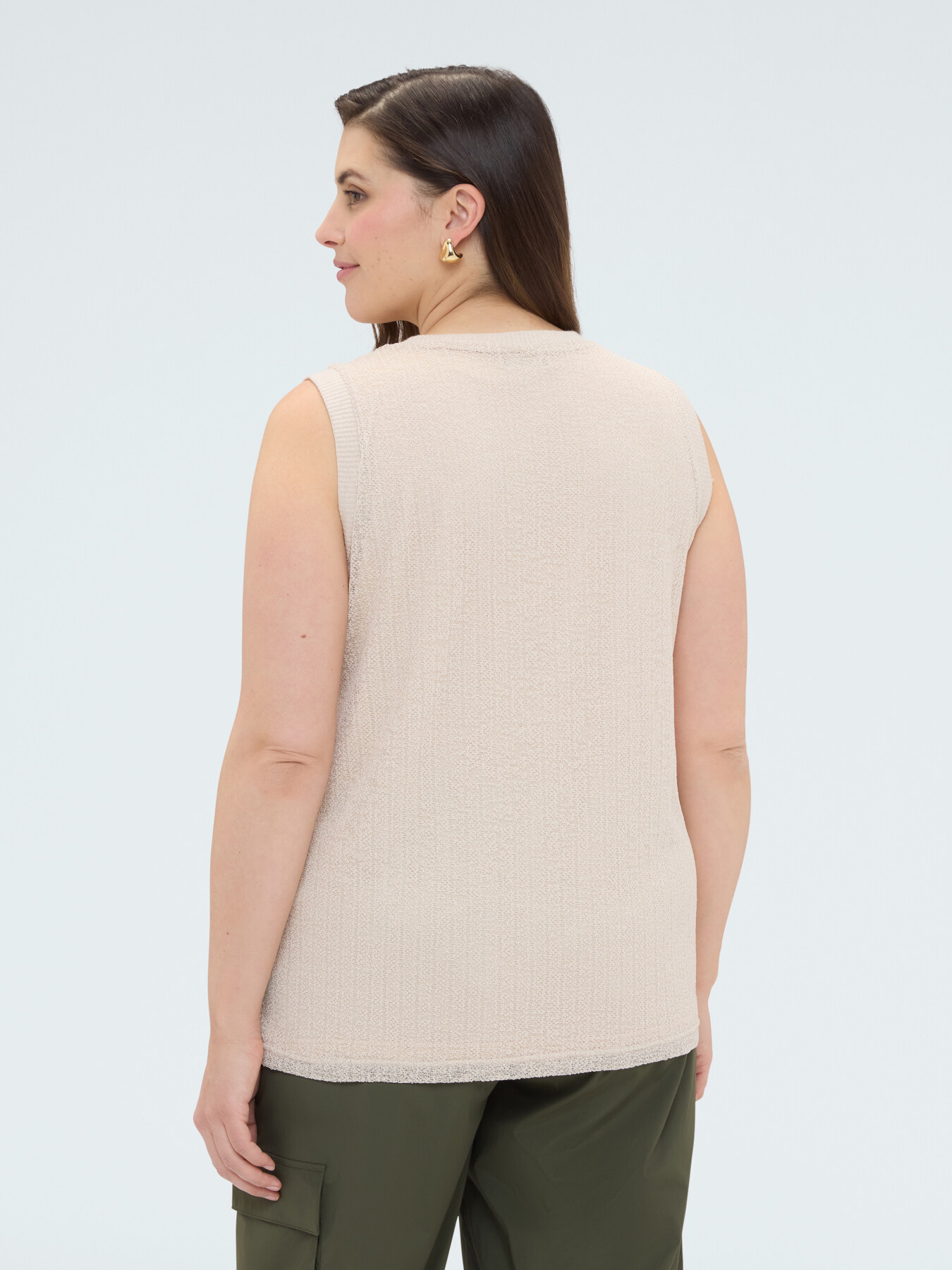 Lurex jersey top image number 1