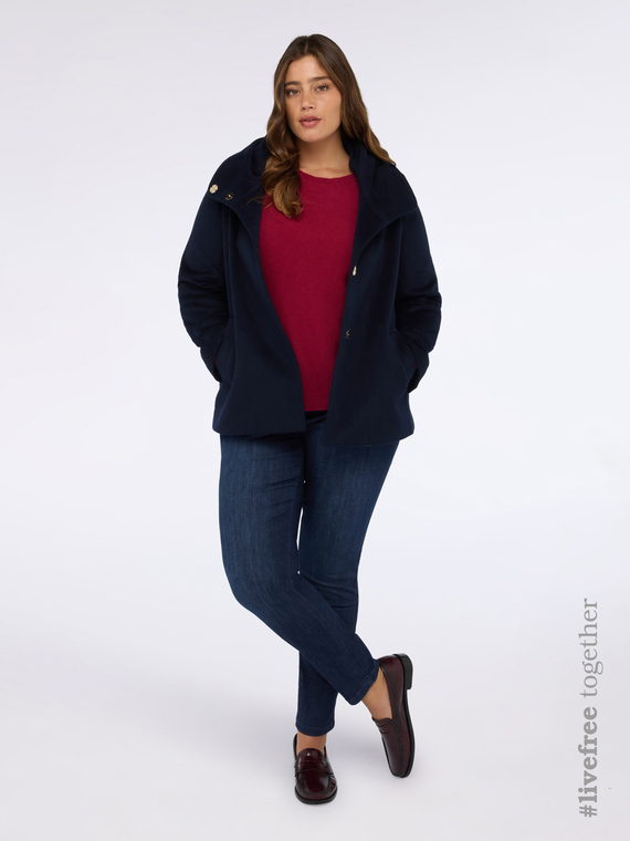 Jeggings aus Denim in dunkler Waschung