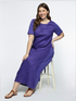 Long linen and cotton dress image number 2