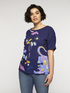 T-shirt illustrata Flower Power image number 0