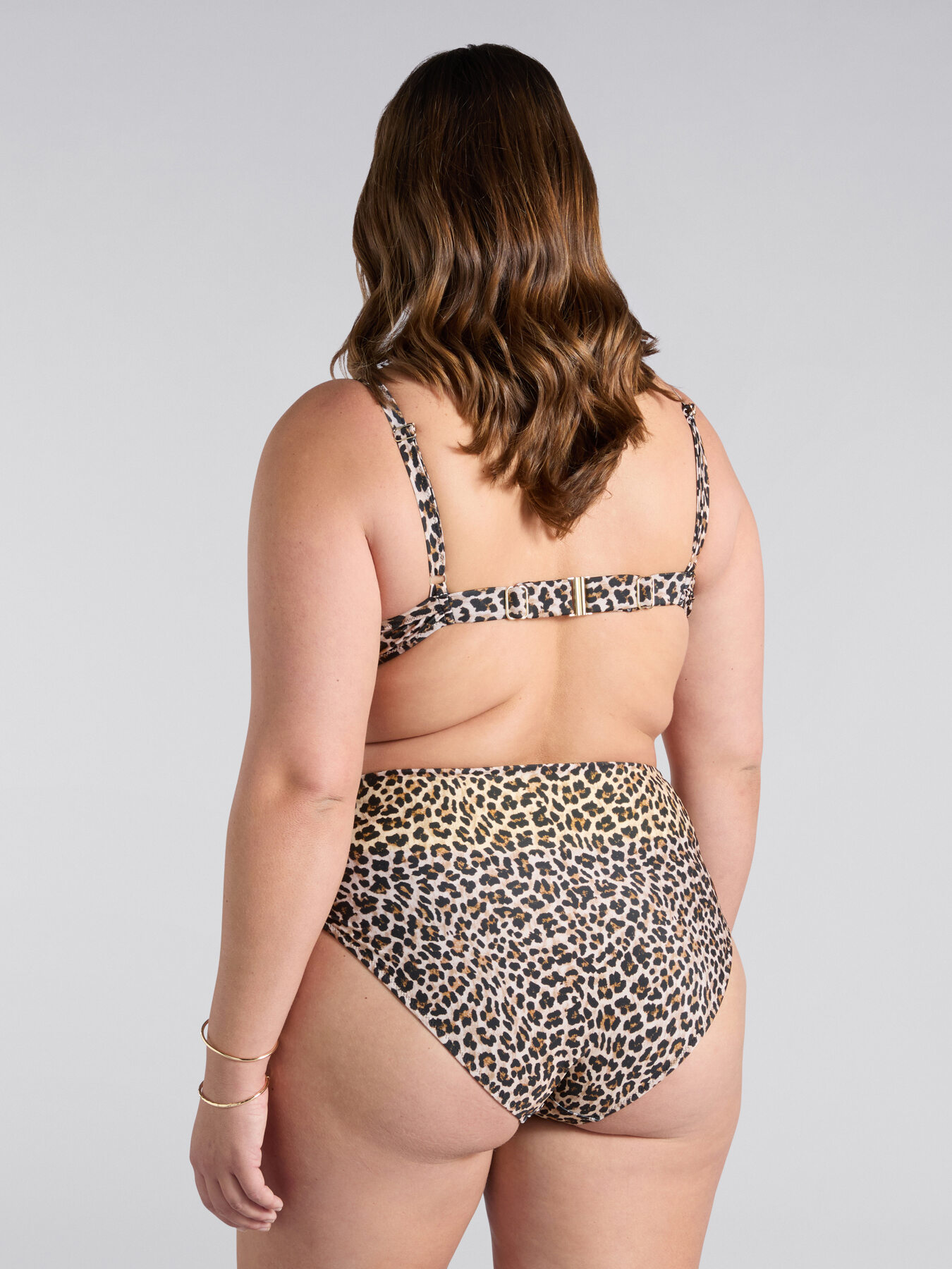 Bikini mit Makula-Print und fluoreszierenden Details image number 1