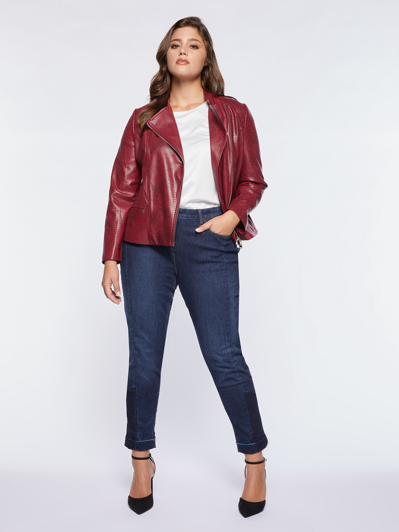 Slim Girlfit Jeans &bdquo;Zaffiro&ldquo; image number 2