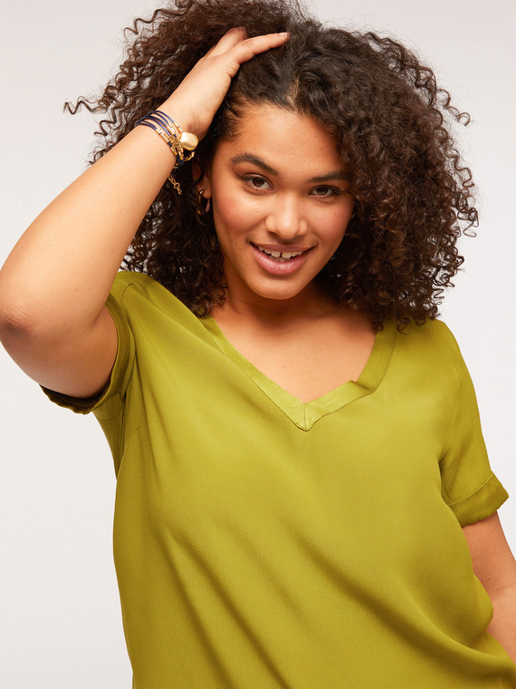 Fiorella Rubino Blusa ampia in viscosa Donna