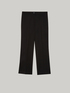Pantaloni kick flare in punto milano image number 3
