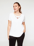 T-shirt with detachable necklace image number 2