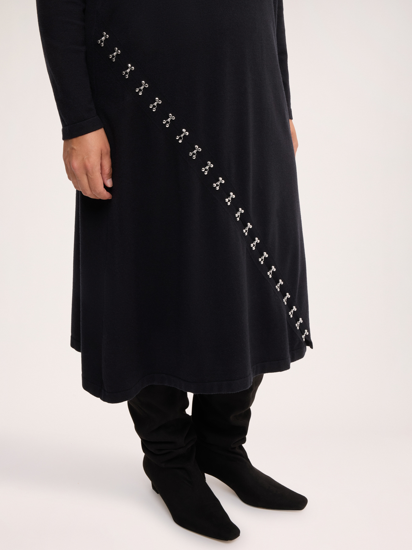 Strickkleid mit Applikationen image number 3