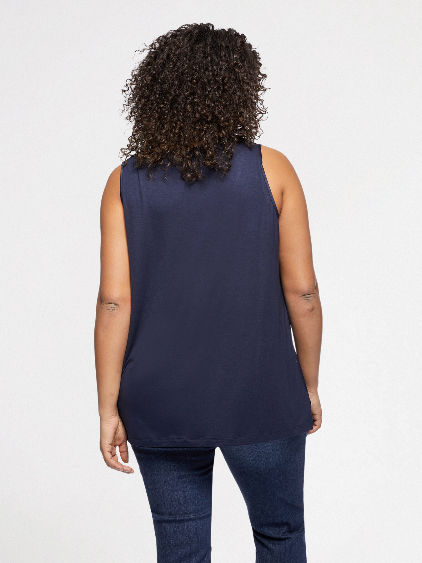 Top con pliegue delantero image number 1