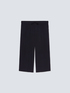Pantaloni cropped in creponne image number 4
