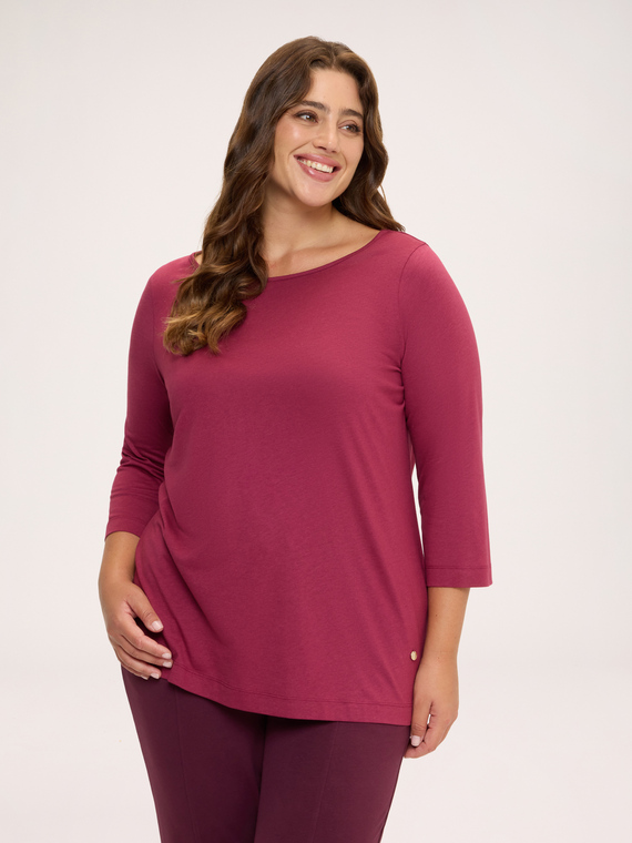 Boat neck t-shirt