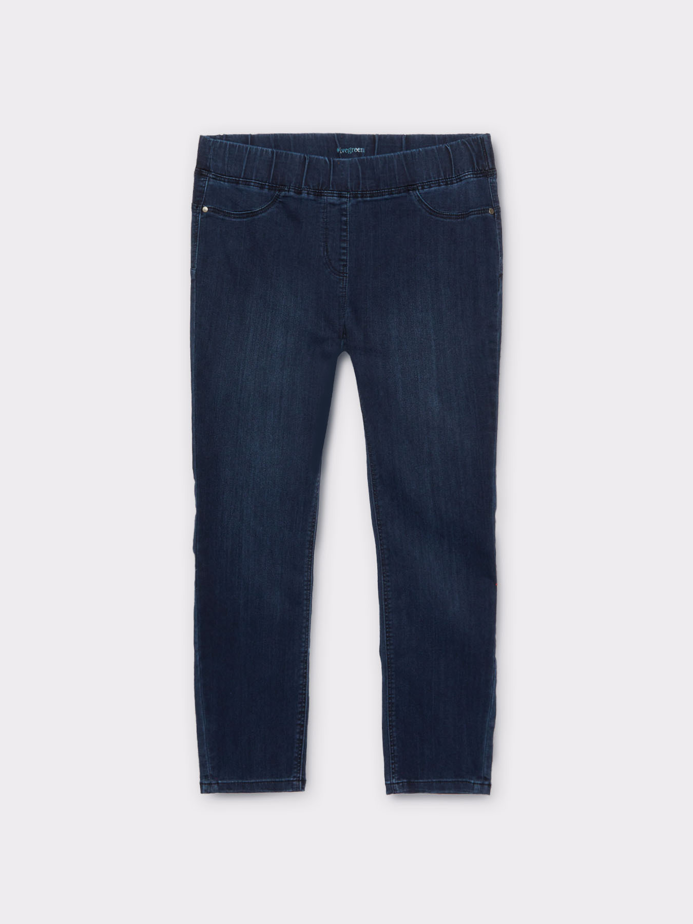 Jeggings Diamante #livegreen dark blu image number 3