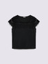T-shirt con pizzo image number 3