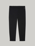 Straight-leg scuba fabric trousers image number 3