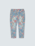 Barrel Jeans with floral print image number 4