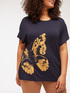 T-shirt with butterfly image number 2