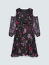 Dream Kleid mit Blumendruck und Cut-outs image number 4