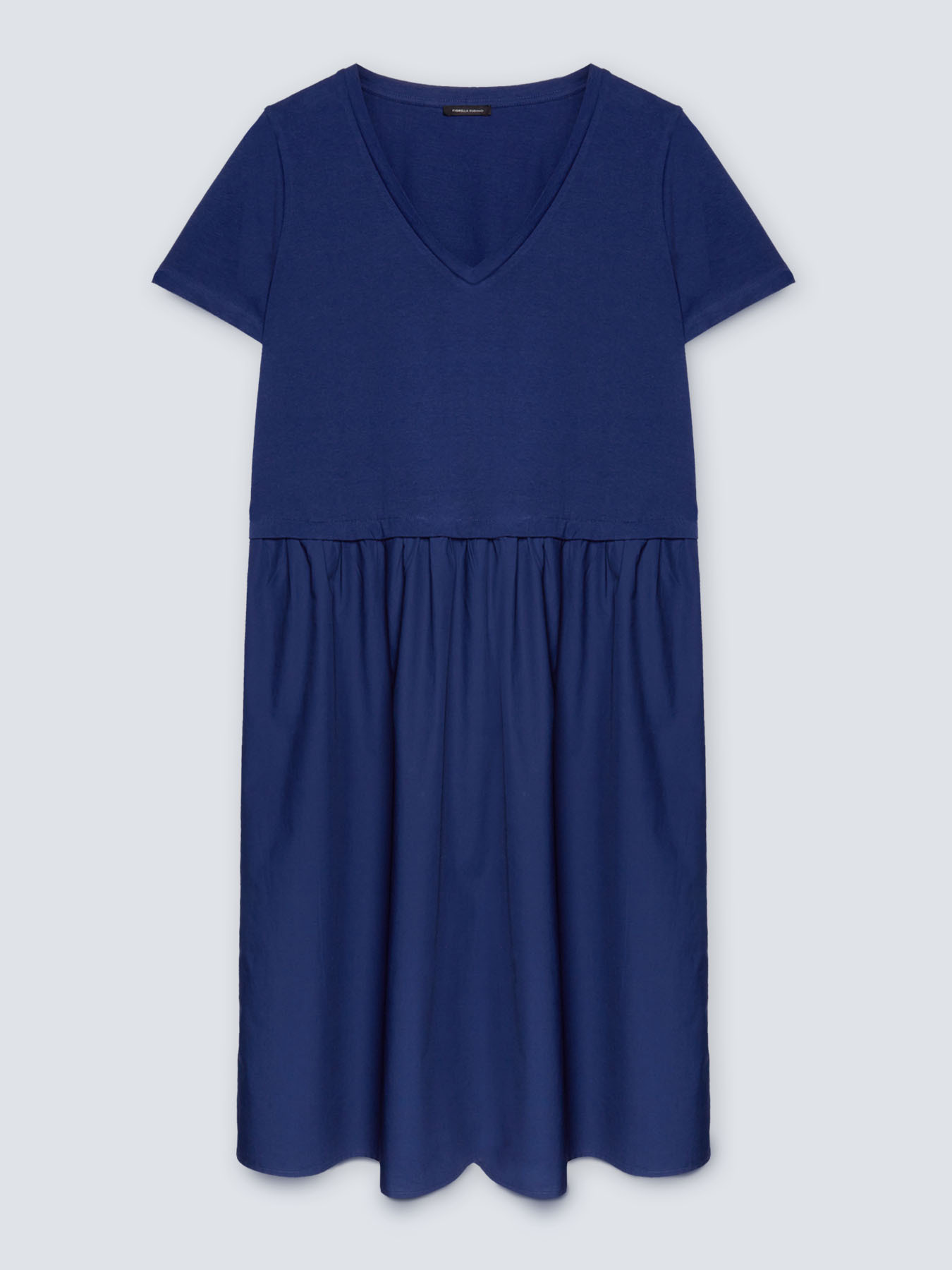 Vestito casual in due tessuti image number 3