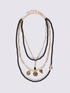 Multi-strand necklace with pendants image number 1