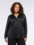 Satin shirt with studs image number 0