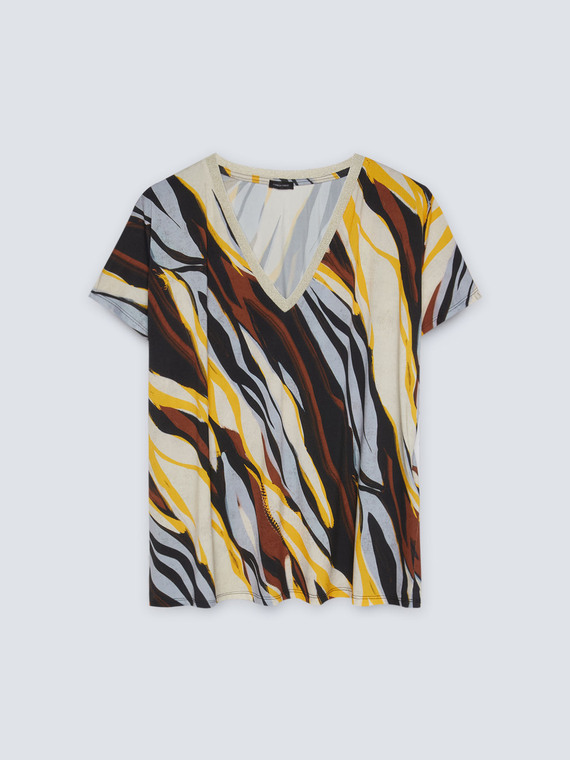 Zebra print T-shirt