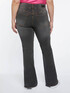 Jeans flare Turchese image number 2