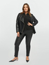 Chaqueta biker con cadena image number 4